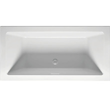 Obdélníková vana Riho Rethink Cubic Velvet 90 x 190 x 47 cm bílá matné B109001105