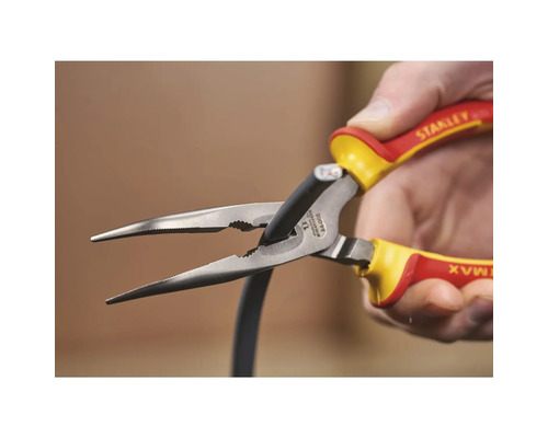Logo Stanley štípací kleště stříhají kabel