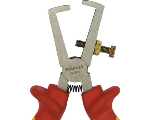 Odizolovací kleště Stanley s ocelovými čepelemi a nastavitelným šroubem