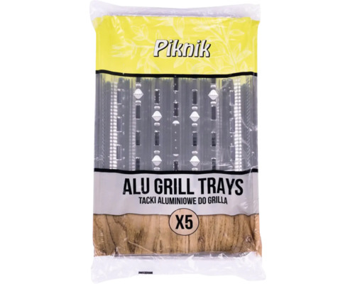 Grilovací tácky Piknik 5 ks