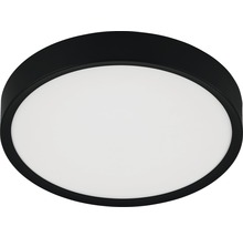 Kulaté stropní svítidlo s černým rámem