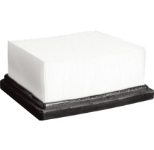 Obdélníkový vzduchový filtr s černým rámem