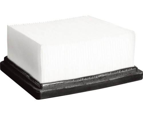 Skládaný filtr Worx WA6078 vhodný pro WX031.9 1 kus Obdélníkový vzduchový filtr s černým rámem