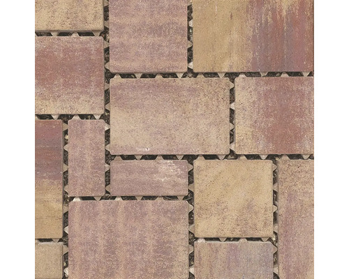 Zámková dlažba v různých velikostech