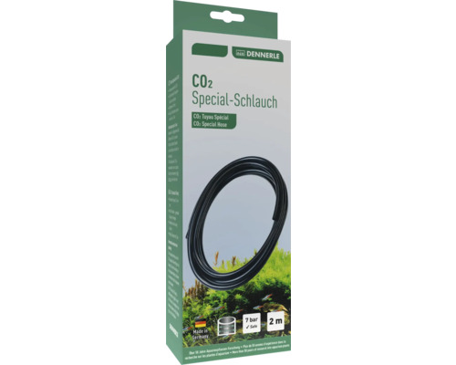 Akvarijní hadice Dennerle Profi-Line CO2 Softflex 2 m Balení speciální hadice Dennerle CO2 o délce 2 metry a tlakové odolnosti 7 barů