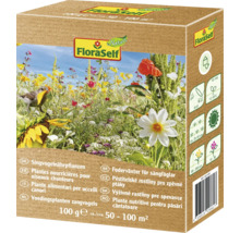 FloraSelf Pěstitelské rostliny pro zpěvné ptáky, 100 gramů, přibližně 50 až 100 metrů čtverečních