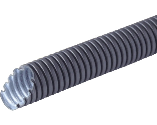 Chránička kabelů ohebná UV stabilní Ø24,1/32 mm bal.=25 m Vlnitá plastová trubka pro ochranu kabelů