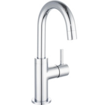 Chromová kuchyňská baterie s vysokým výtokem