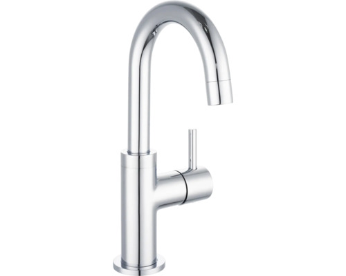 Chromová kuchyňská baterie s vysokým výtokem