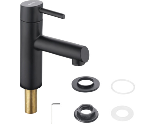 Jednopáková umyvadlová baterie s montážním příslušenstvím