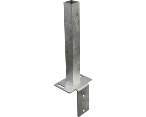 Kovová patka sloupku se čtvercovým sloupkem