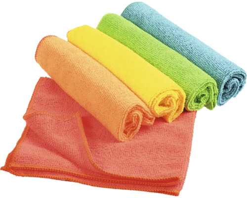 Utěrek Spontex Microfibre Eco XXL 4 + 1 zdarma Vícebarevné utěrky z mikrovlákna, srolované a složené