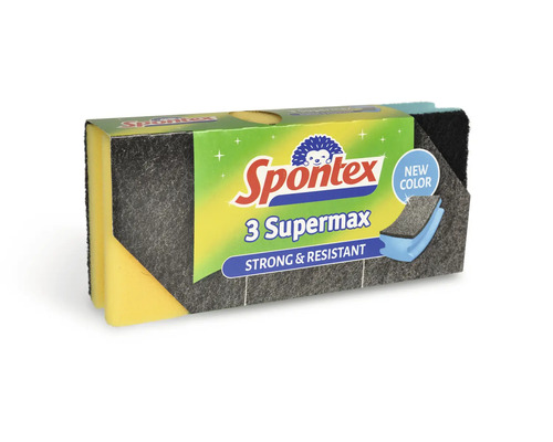 Spontex Supermax čisticí houbičky, balení po třech