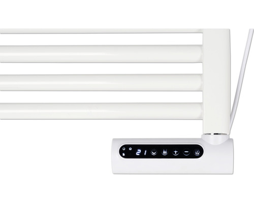 Ohřívač ručníků s digitálním ovládacím panelem