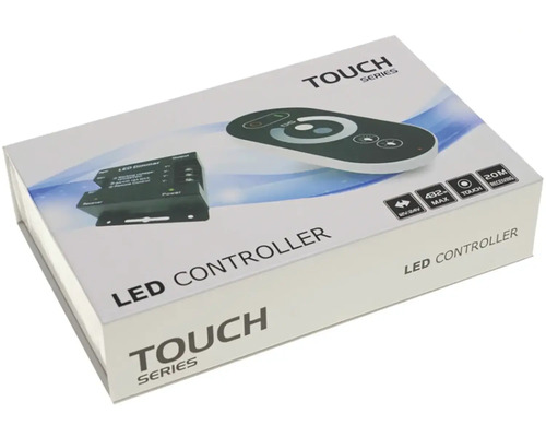 LED ovladač v krabici se stmívačem a dálkovým ovládáním