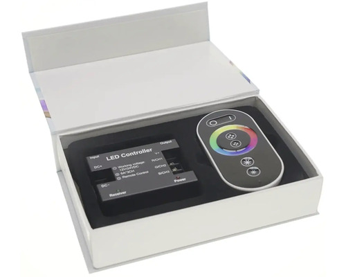 Řízení LED s dálkovým ovládáním v krabici