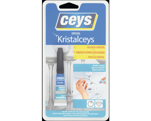 Balení speciálního lepidla na krystaly Ceys