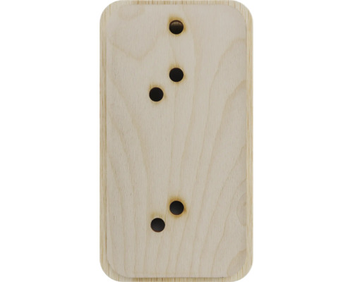 Dřevěná deska s otvory