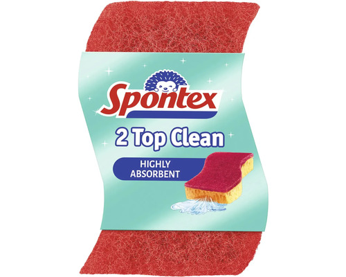 Spontex Top Clean čisticí houba, balení po dvou