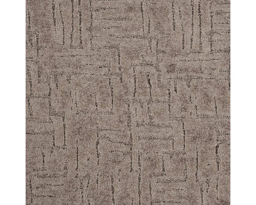 Koberec CPN Sprint Filc+ hnědý šířka 400 cm (metráž) Detail vzorovaného koberce