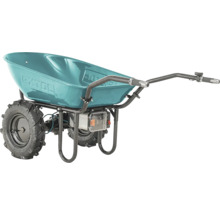 Motorizovaný trakař pro přepravu zahradních materiálů