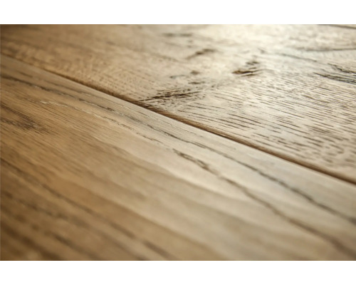 Detail dřevěné podlahy