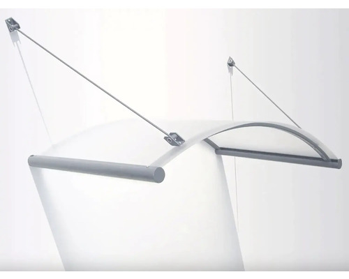 Vchodová stříška Gutta RONDO GLASS 1480x900x20 mm