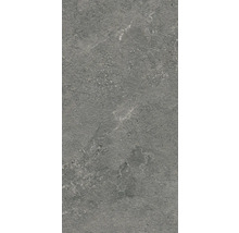 Šedá podlahová dlaždice se vzhledem kamene