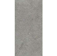 Šedá podlahová dlaždice s matným povrchem