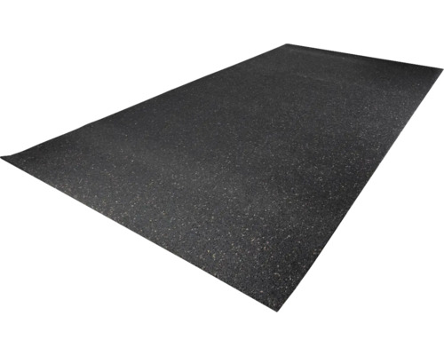 Černá gumová rohož