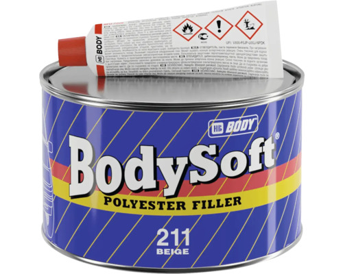 Polyesterový tmel HB Body BodySoft s tužidlem