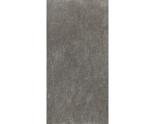 Keramická dlažba 90x45x2 cm Materic Rust Šedá podlahová dlaždice s matným povrchem