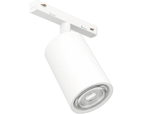 Bílý LED reflektor pro montáž na lištu