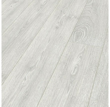Světlá laminátová podlaha s dřevěnou strukturou