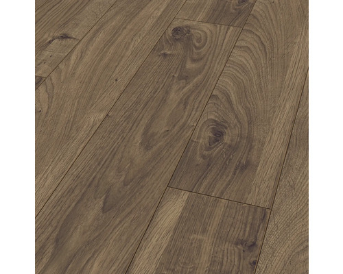 Detail laminátové podlahy s dřevěným vzhledem