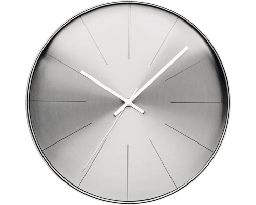 Kulaté nástěnné hodiny s ukazatelem času