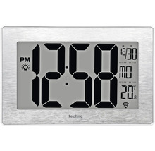 Rádiem řízený budík Techno Line s digitálním displejem