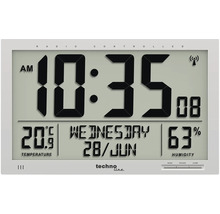 Radiem řízená meteorologická stanice s ukazatelem času, data, teploty a vlhkosti