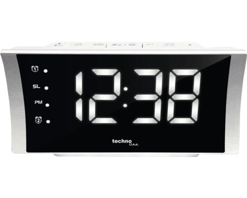Digitální rádiem řízený budík od společnosti Techno Line