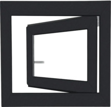 Plastové okno ARON 2.0 OS1 RAL7016/bílá 90x90 cm L