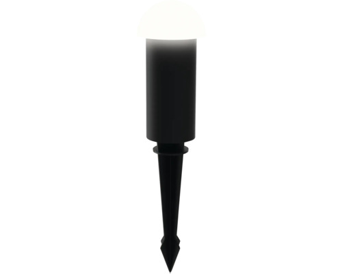 LED venkovní bodové svítidlo Philips PHI8720169386938 Edwina GardenLink IP44 1,5W 2700K černé Zahradní svítidlo se zemním hrotem