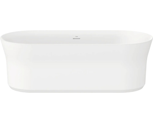 Volně stojící vana RAVAK YPSILON 180x80 cm bílá černý přepad XC00100034