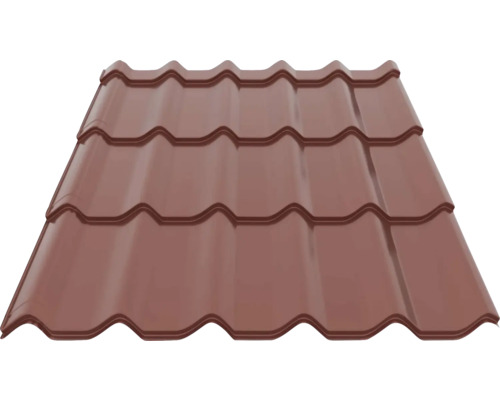 Profilovaná střešní krytina Precit Roof 0,4mm 1,11x1,17 m RAL3009