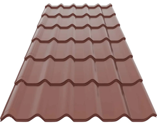 Profilovaná střešní krytina Precit Roof 0,4mm 2,16x1,17 m RAL3009