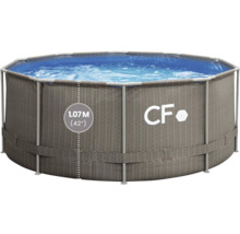 Nadzemní bazén s výškou 1,07 metru