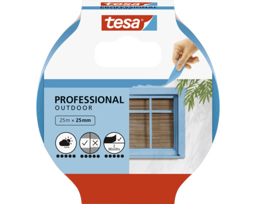 Tesa Professional Outdoor lepicí páska, 25 metrů krát 25 milimetrů