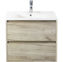 Skříňka pod umyvadlo se dvěma zásuvkami a vodovodní baterií