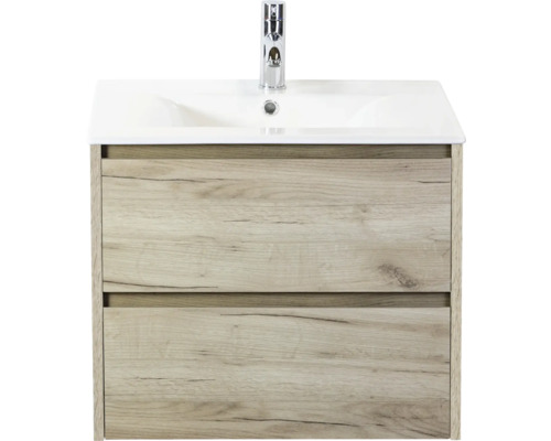 Skříňka pod umyvadlo se dvěma zásuvkami a vodovodní baterií