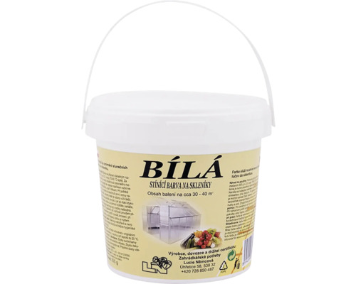 Barva stínicí na skleníky bílá 500 g