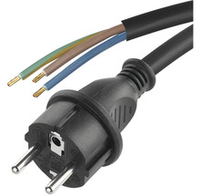 Zástrčka Schuko s otevřeným koncem kabelu